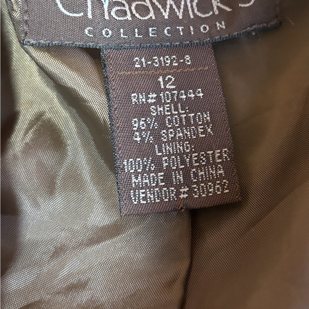 Chadwicks Brown Velvet Women’s Blazer/Western/Classy/Boho jacket - Picture 2 of 4